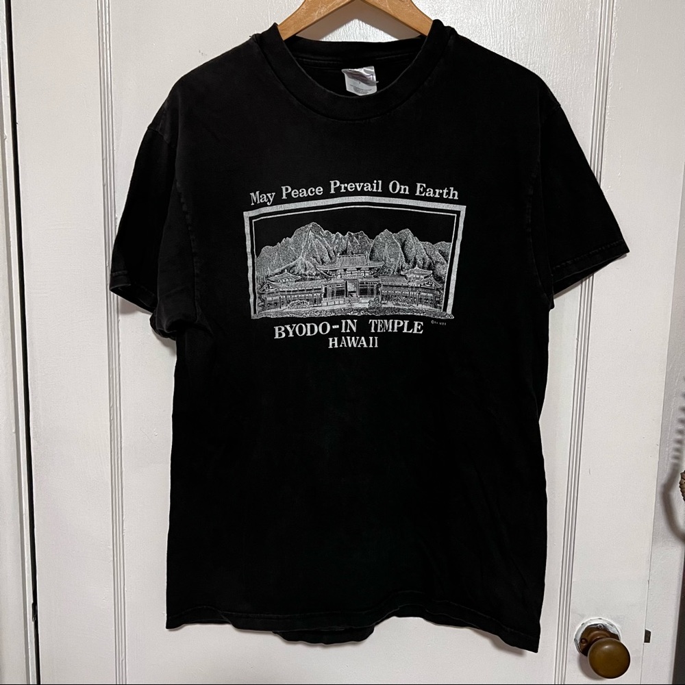 Vintage byodo-in temple hawaii vintage 1994 tee GRAIL